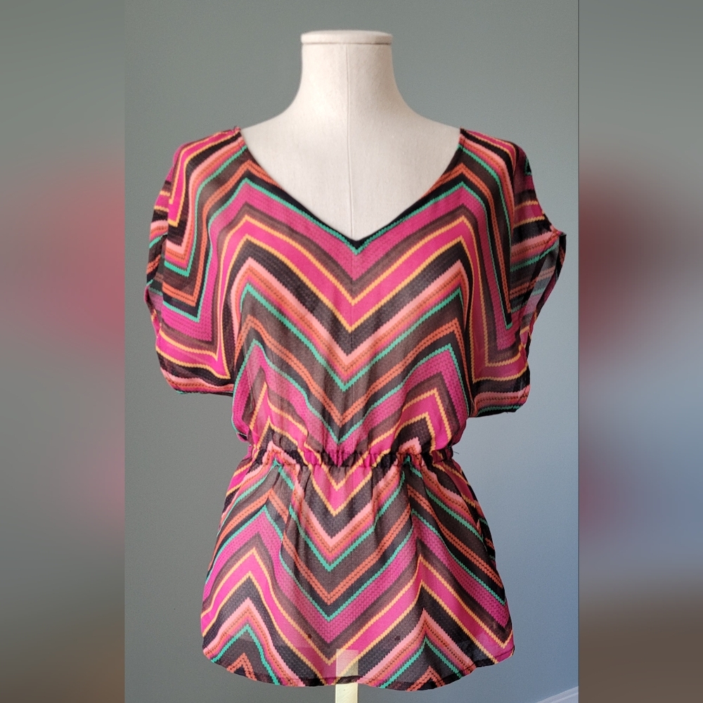 Printed T-shirt Blouse